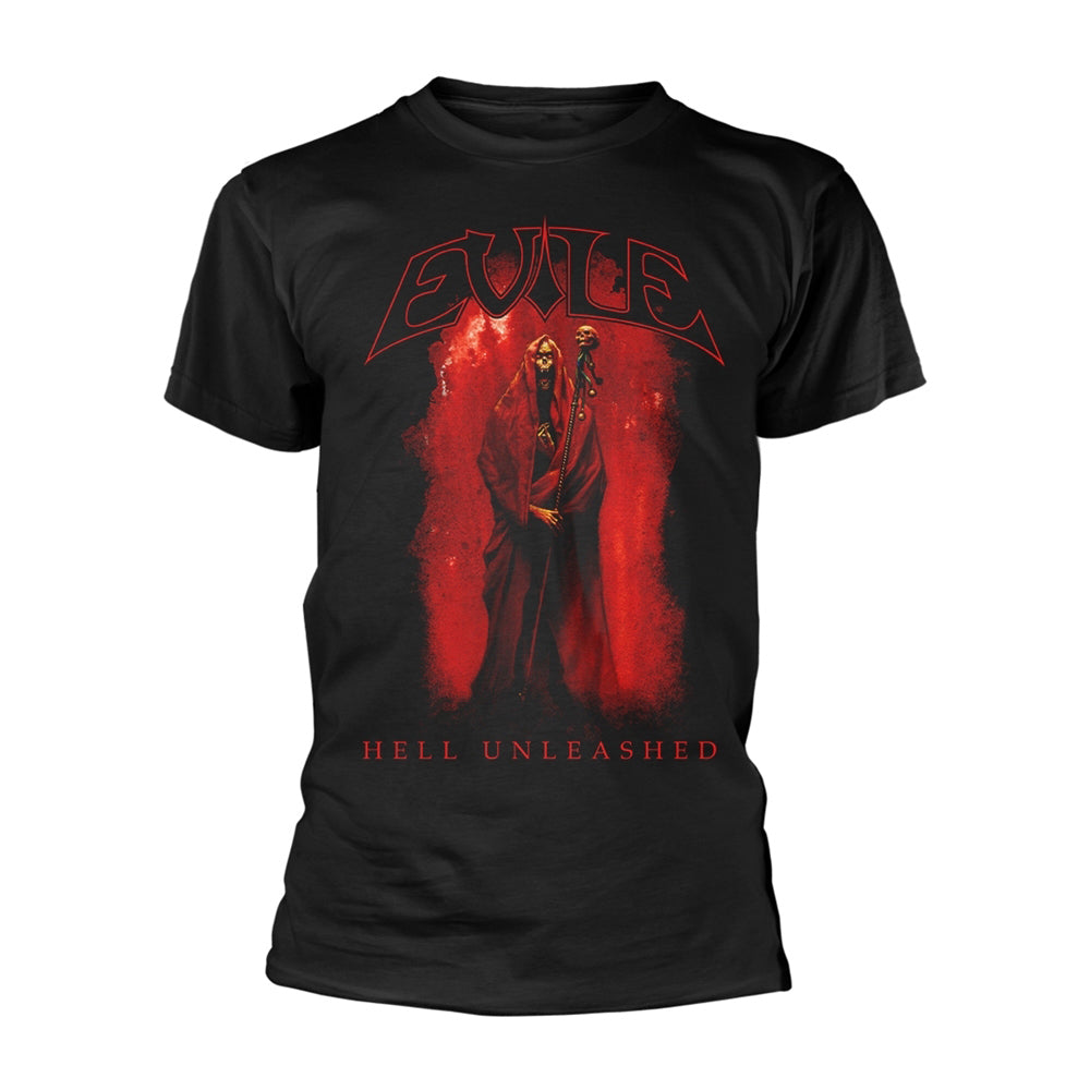 Evile Hell Unleashed (black) T-shirt Front