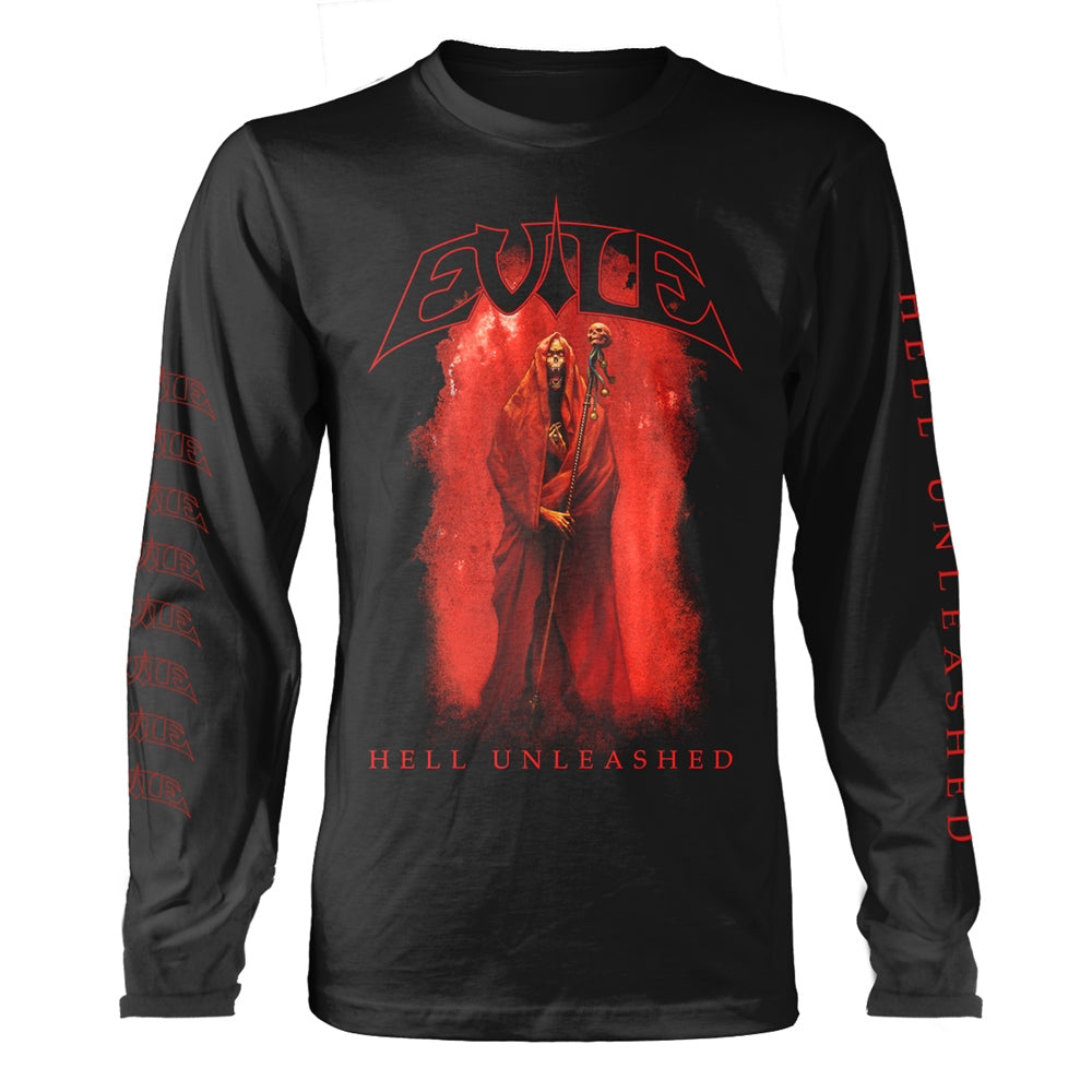 Evile Hell Unleashed (black) Long Sleeve Front