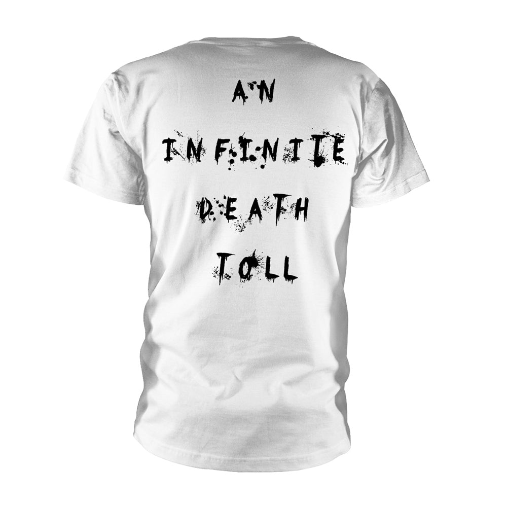 Evile Hell Unleashed (white) T-shirt Back