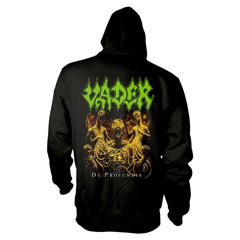 Vader De Profundis Zippered Hooded Sweatshirt Back