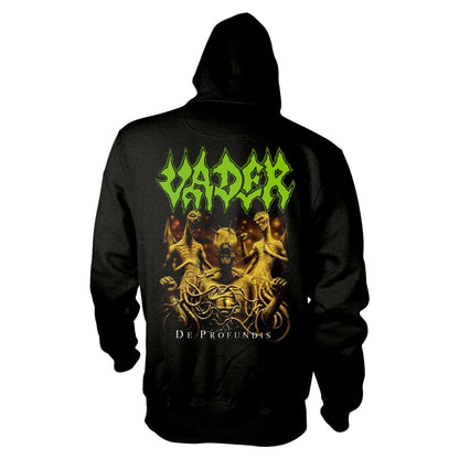 Vader De Profundis Zippered Hooded Sweatshirt Back