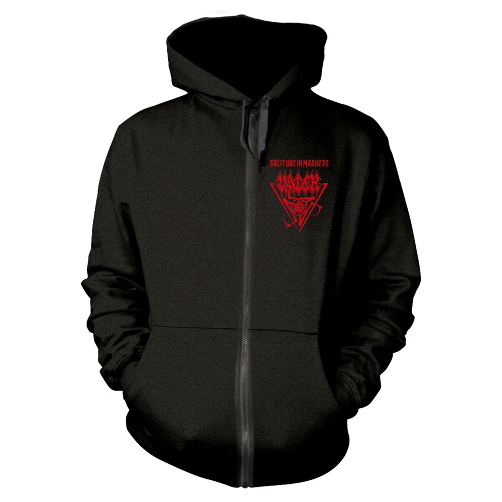 Vader Solitude Zippered Hooded Sweatshirt Front