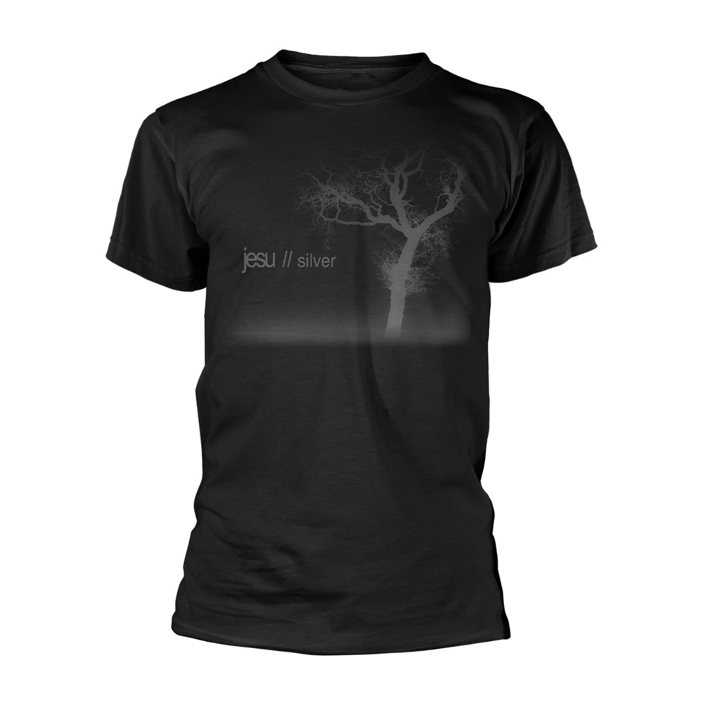 Jesu Silver T-shirt Front