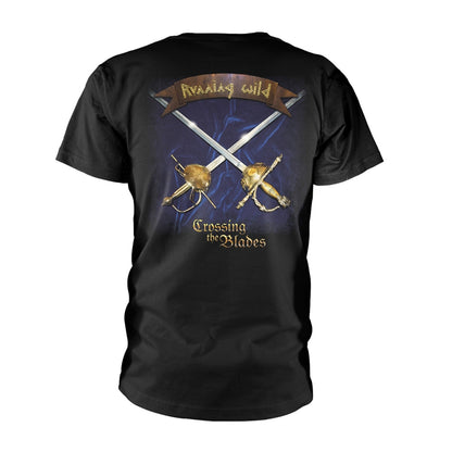 Running Wild Crossing The Blades T-shirt Back