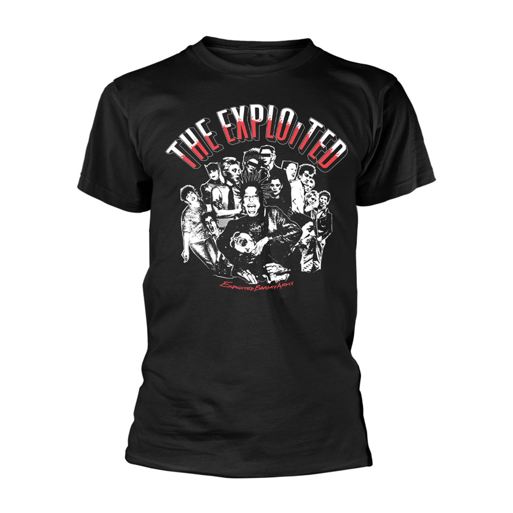 Exploited Barmy Army (black) T-shirt Front
