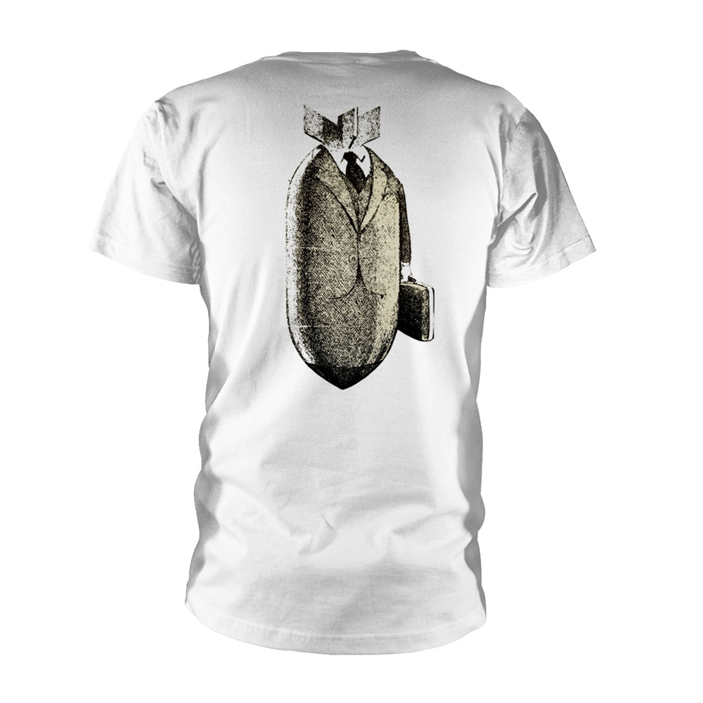 Toxic Reasons God Bless America (white) T-shirt Back
