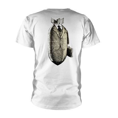 Toxic Reasons God Bless America (white) T-shirt Back