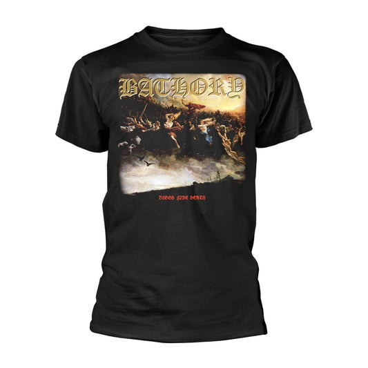 Bathory Blood Fire Death T-shirt Front