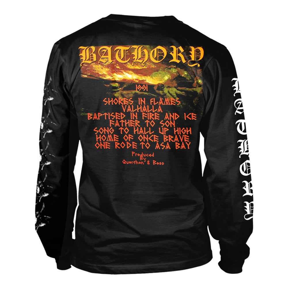 Bathory Hammerheart Long Sleeve Back