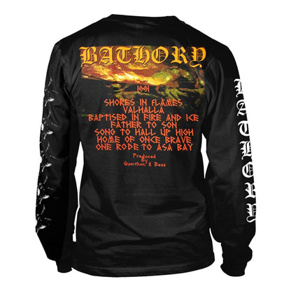 Bathory Hammerheart Long Sleeve Back