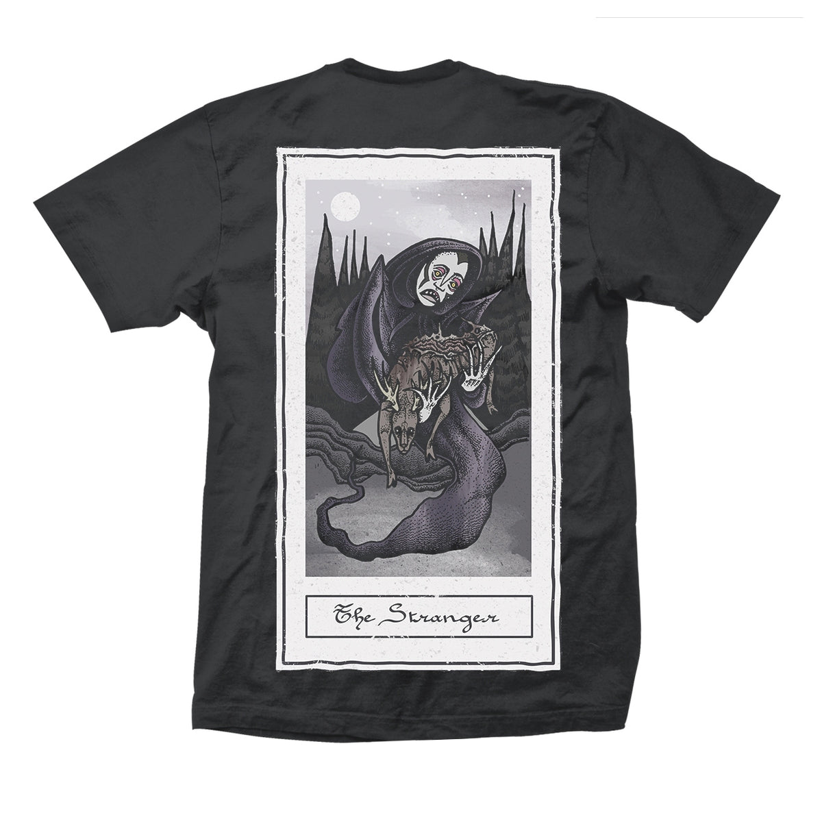 Creeper Death Card T-shirt Back