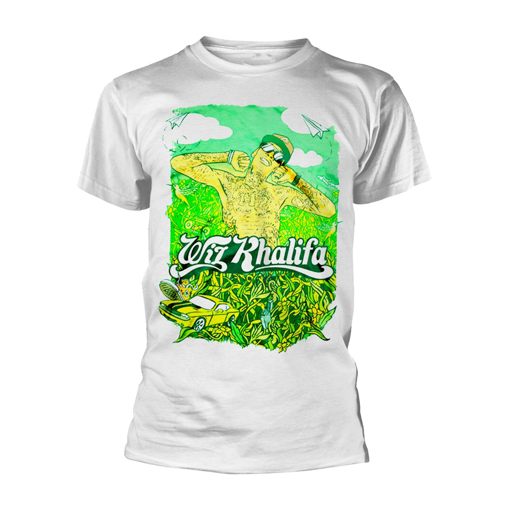 Wiz Khalifa Waken Baken T-shirt Front