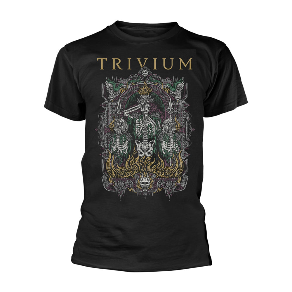 Trivium Skelly Frame T-shirt Front