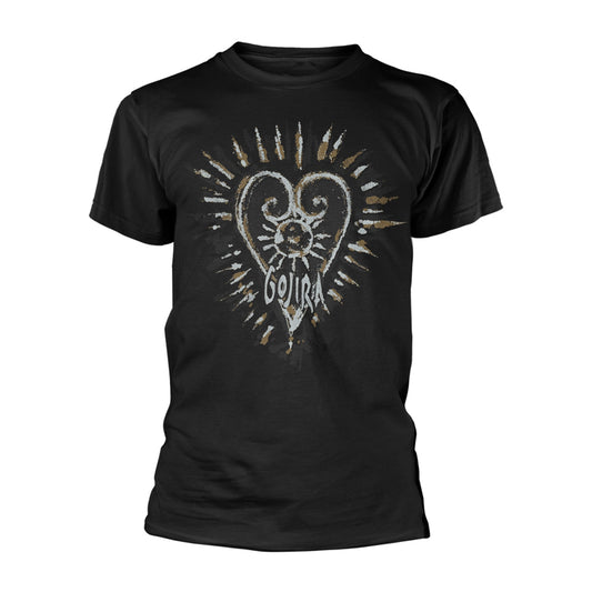 Gojira Fortitude Heart (organic Ts) T-shirt Front