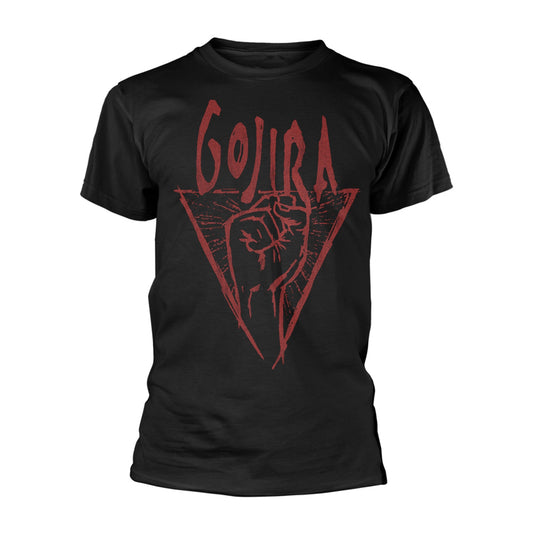 Gojira Power Glove (organic Ts) T-shirt Front