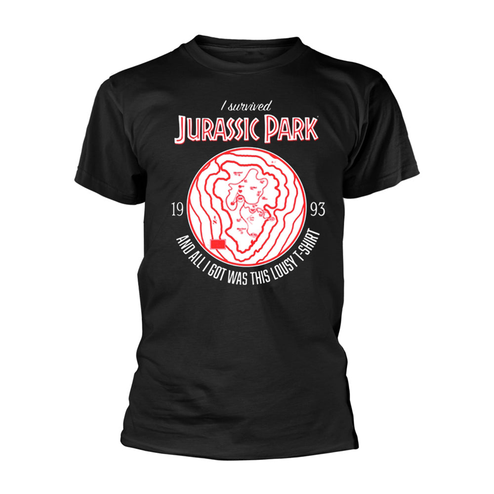 I Survived Jurassic Park T-shirt Front