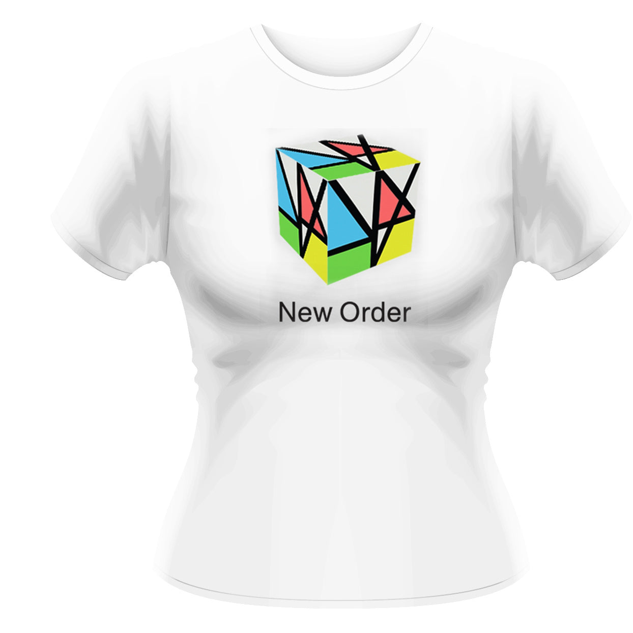 New Order Rubix Womens T-shirt Front