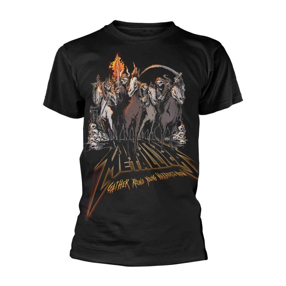 Metallica 40th Anniversary Horsemen T-shirt Front