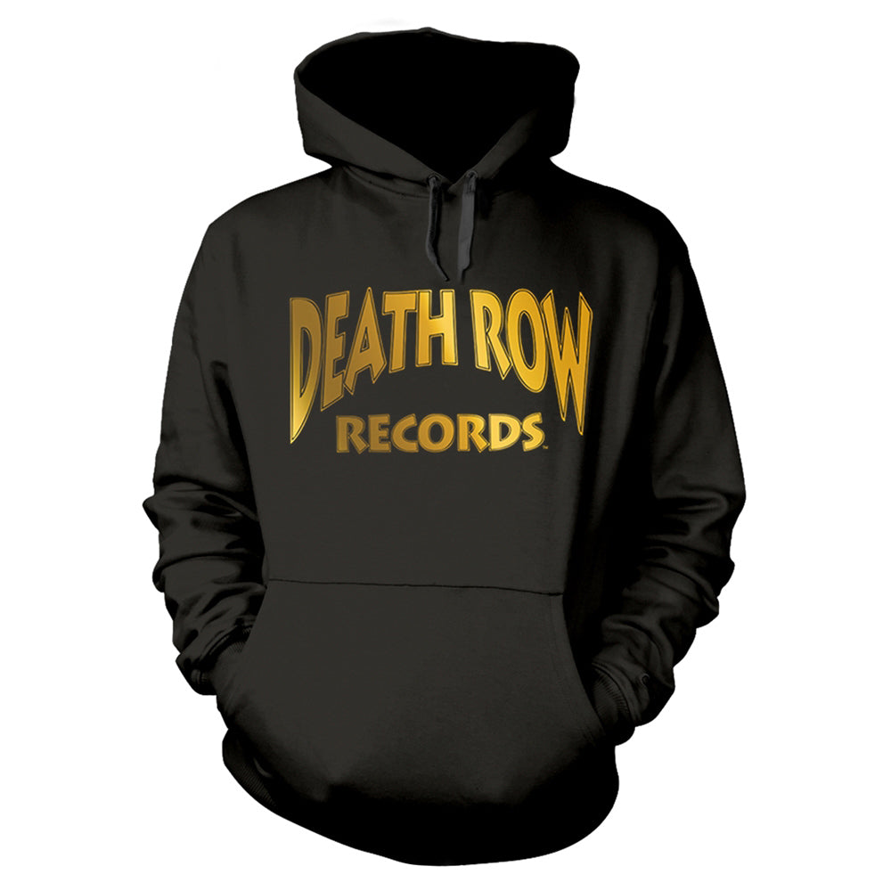 Death Row Records Drr 30th Logo (foil Print) Hooded Sweatshirt Front