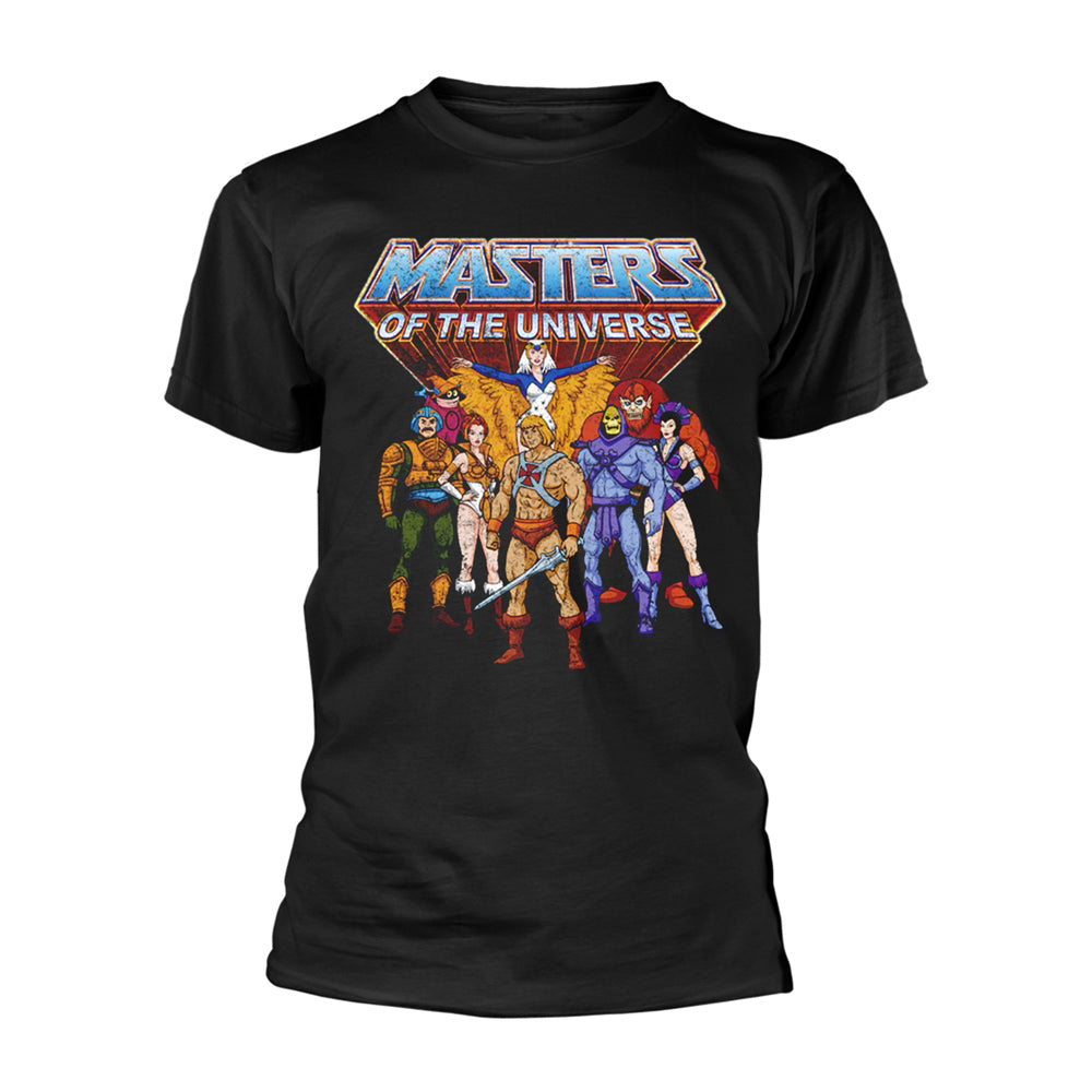 Masters Of The Universe Group Distressed T-shirt Front