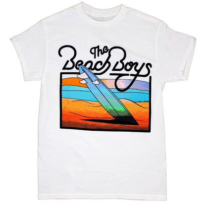 Beach Boys Sunset Surfboard T-shirt Front