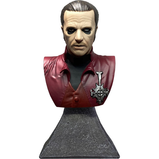 Ghost Cardinal Copia Mini Bust Sculpture Front
