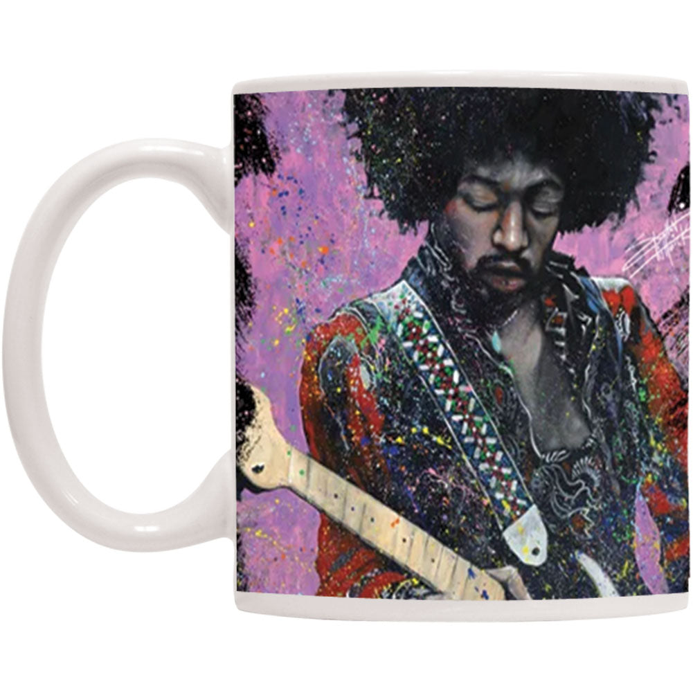 Jimi Hendrix Fishwick - Jimi Coffee Mug