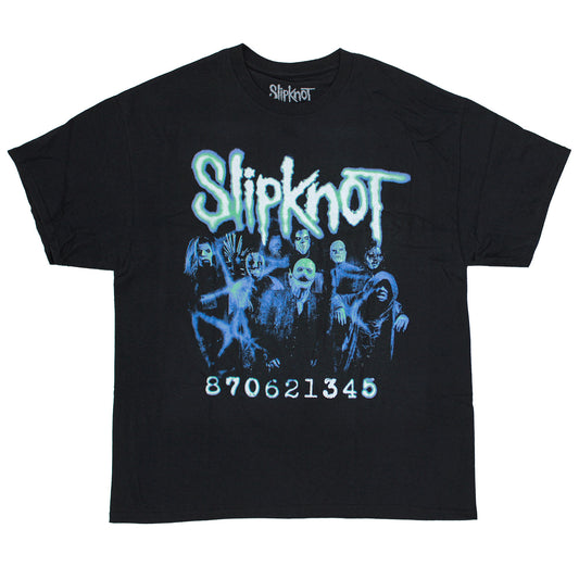 Slipknot Slipknot Band Member Numbers Photo Logo Tee T-shirt