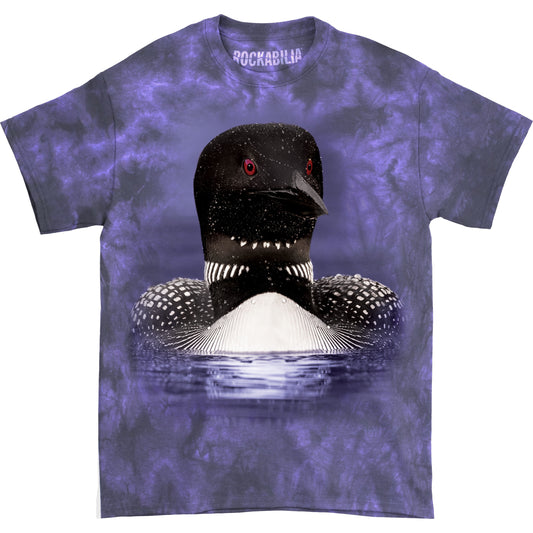 The Mountain Loon Portrait T-shirt Front
