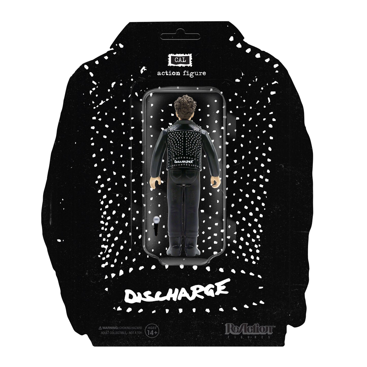 Discharge Super7 Cal Morris 3.75" ReAction Figure Action Figure Front