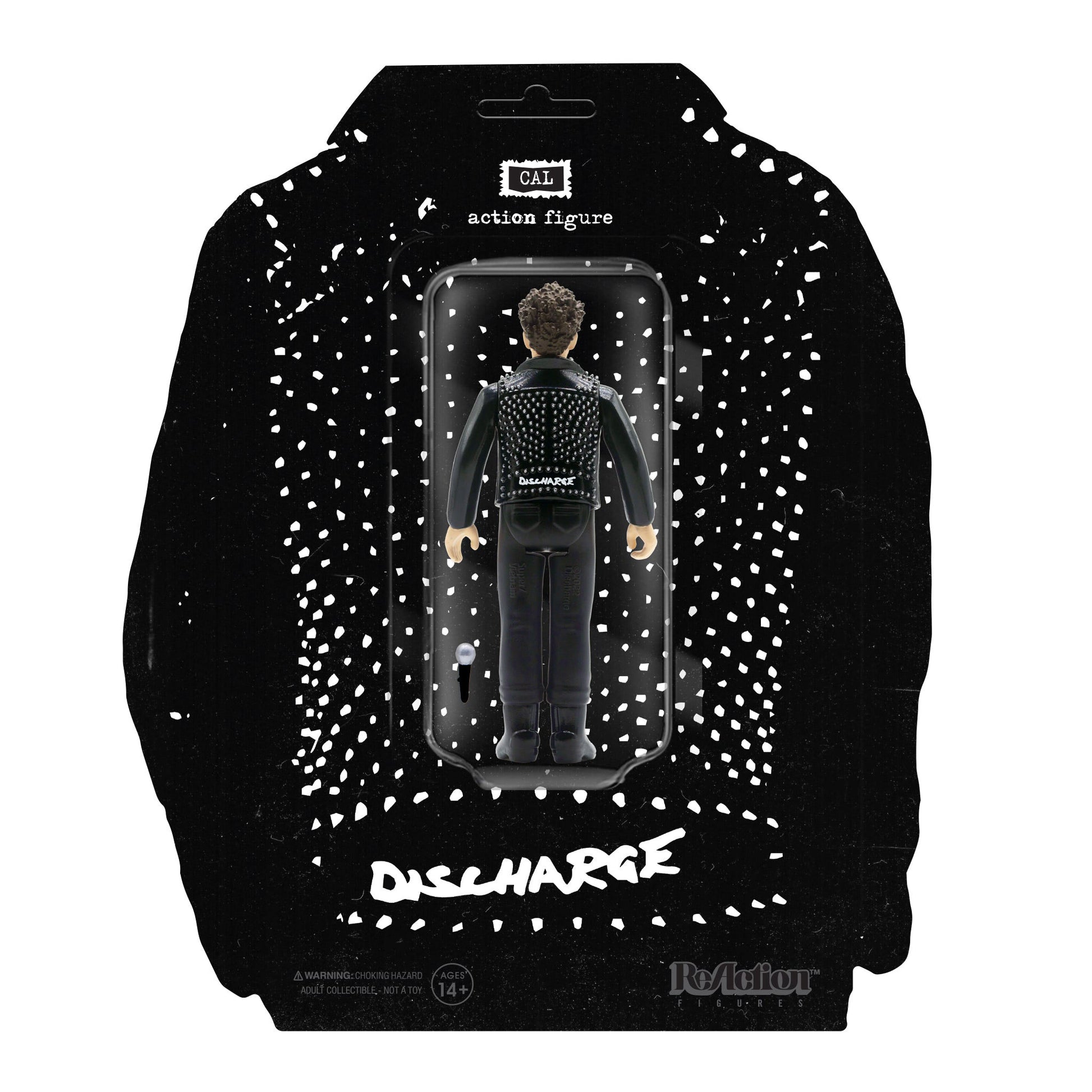 Discharge Super7 Cal Morris 3.75" ReAction Figure Action Figure Front