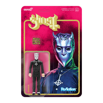 Ghost Super7 Meliora Nameless Ghoul II (Cowbell & Drumsticks) 3.75" ReAction Figure Action Figure Front