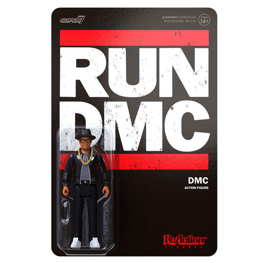 Run DMC Super7 Darryl "DMC" McDaniels 3.75" ReAction Figure Action Figure Front