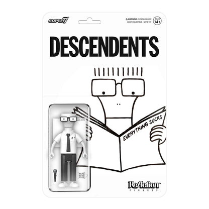 Descendents Super7 Everything Sucks Milo 3.75" ReAction Figure Action Figure