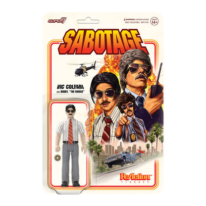 Beastie Boys Super7 Sabotage Vic Colfari 3.75" ReAction Figure Action Figure Front