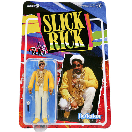 Super7 Slick Rick 3.75" ReAction Figure Action Figure Front