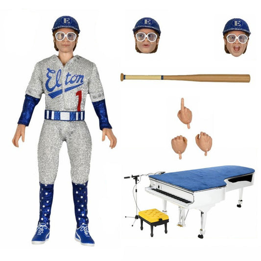 Elton John Live 1975 8" Clothed Action Figure by NECA Action Figure Front