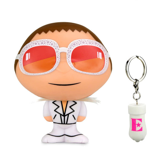 Elton John Kidrobot BHUNNY 4" Stylized Vinyl - 1973 Vinyl Figure Front