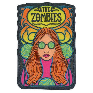 The Zombies She's Not There Embroidered Patch Front