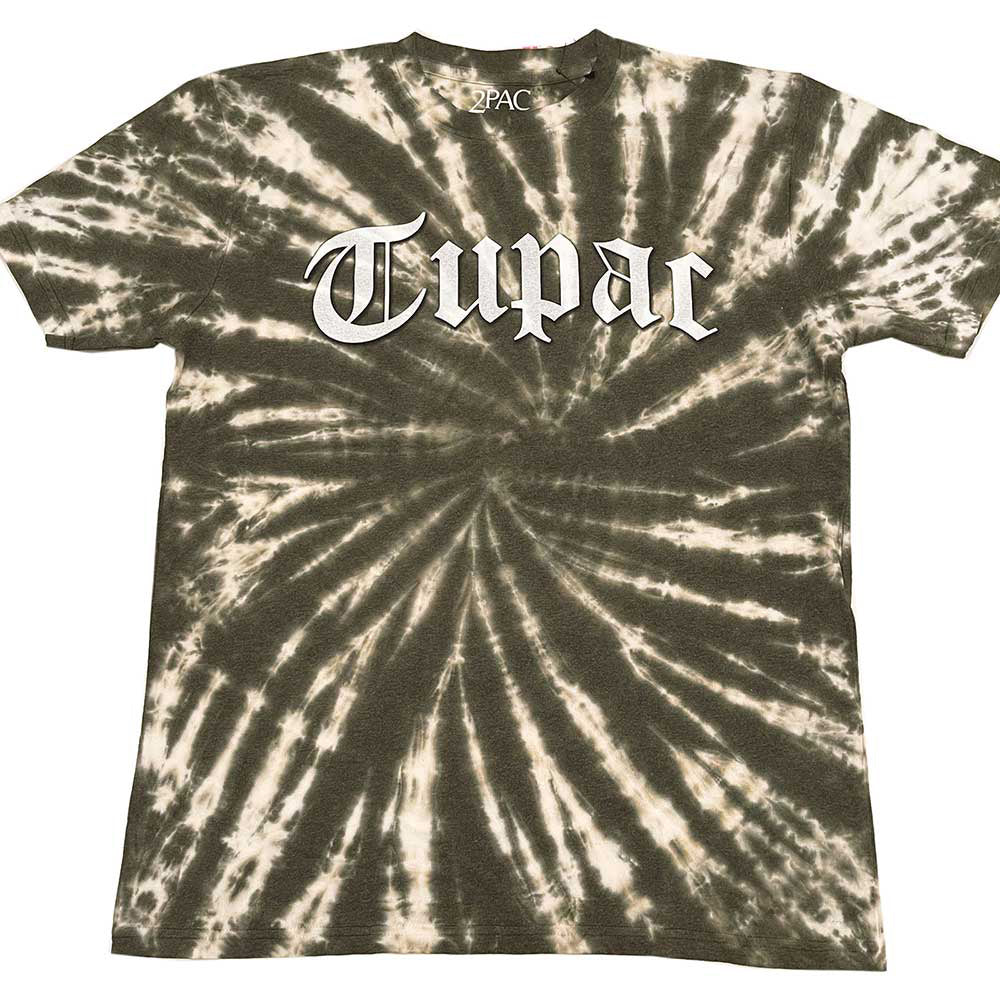 Tupac Gothic Logo T-shirt Front