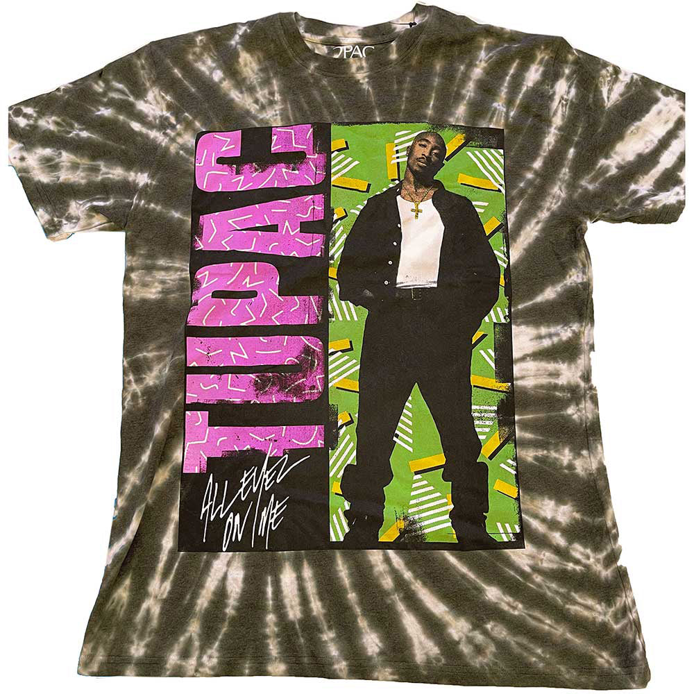Tupac All Eyez On Me T-shirt Front