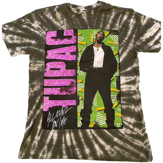 Tupac All Eyez On Me T-shirt Front