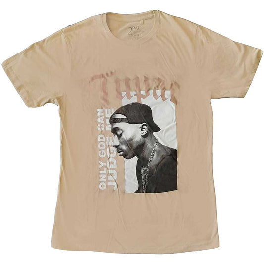 Tupac Only God T-shirt Front