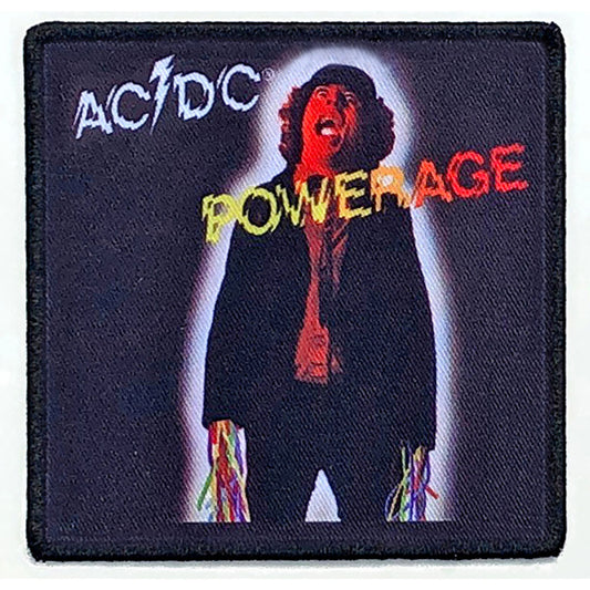 AC/DC Powerage Woven Patch Front