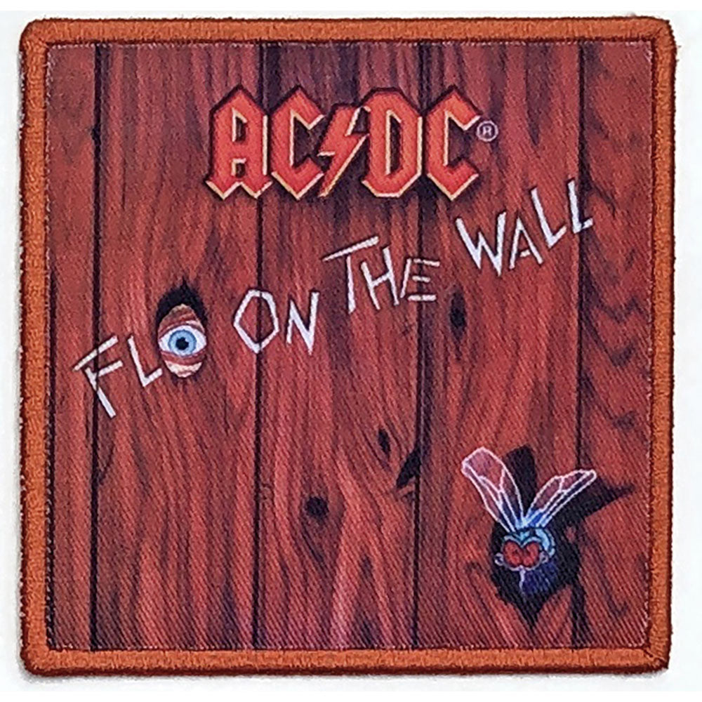 AC/DC Fly On The Wall Woven Patch Front