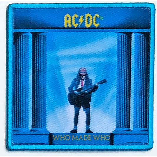 AC/DC Who Made Who Woven Patch Front