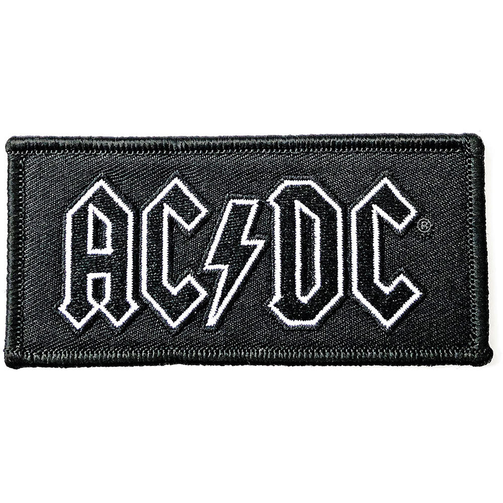 AC/DC Logo Woven Patch Front