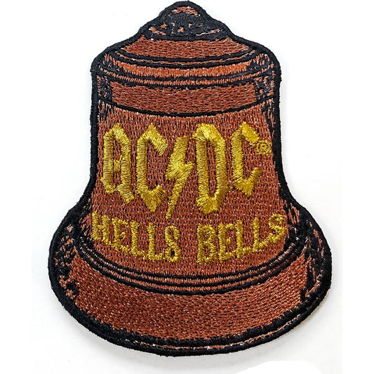 AC/DC Hells Bells Woven Patch Front