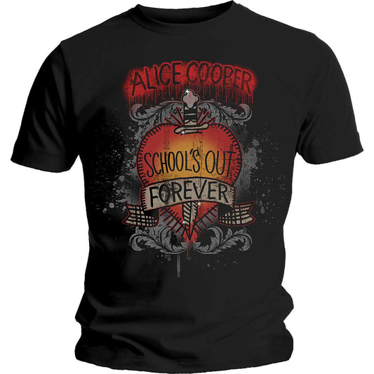 Alice Cooper Schools Out Dagger T-shirt Front