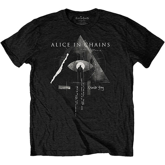 Alice In Chains Fog Mountain T-shirt Front